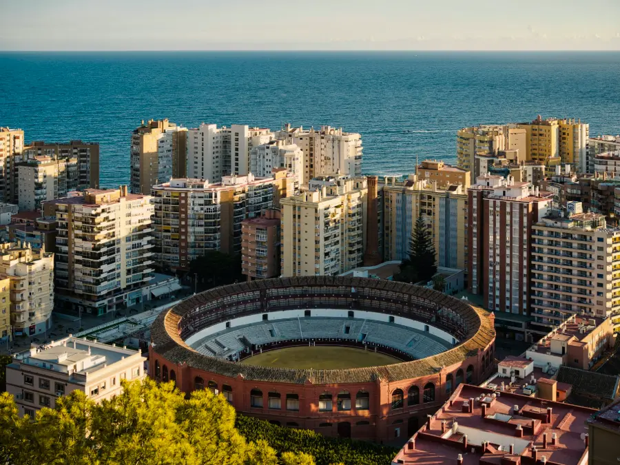 Málaga Bullfight ring