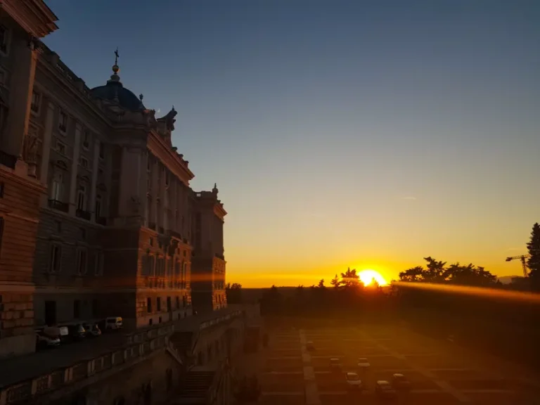 Royal Palace Sunset