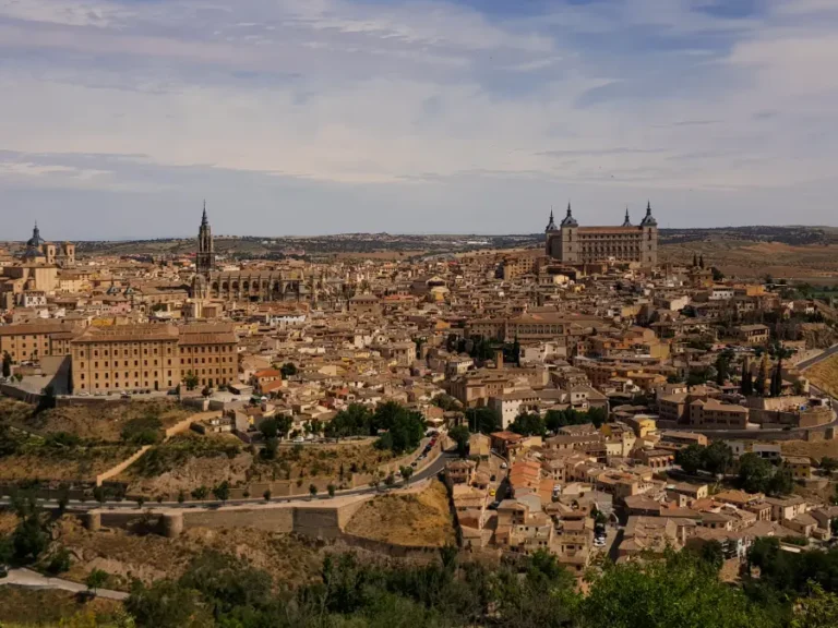 Panoramic Overlooking View of Toledo